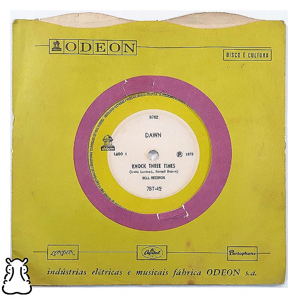 Compacto Dawn - Knock Three Times / Home - 1970 - Vinil - Hm