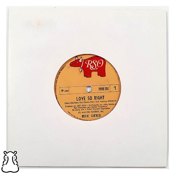 Compacto Bee Gees Love So Right You Stepped Life 1977 Vinil