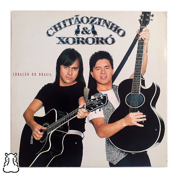 LP Chitãozinho & Xororó Coração do Brasil Encarte Vinil - Hm