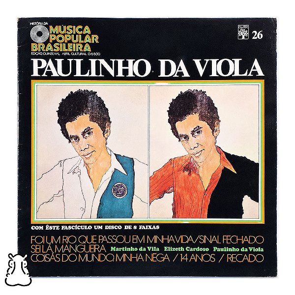 LP Paulinho Da Viola - História Da MPB - N° 26 - Vinil - Hm