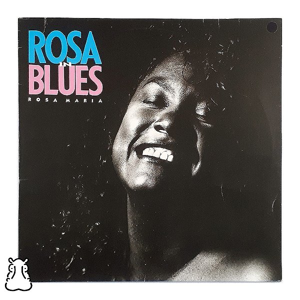 LP Rosa Maria - Rosa In Blues - 1990 - Encarte - Vinil - Hm