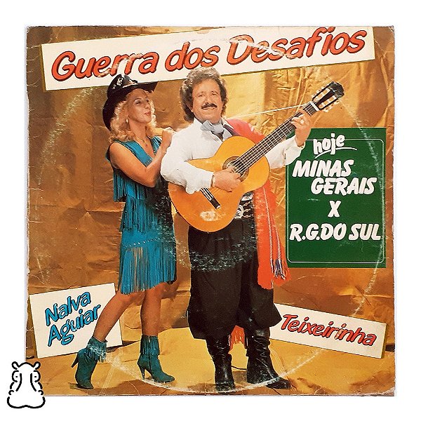 LP Teixeirinha e Nalva Aguiar - Guerra Dos Desafios - Hm