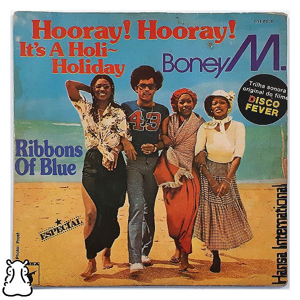 Compacto Boney M - Hooray Hooray Holiday Vinil 1979
