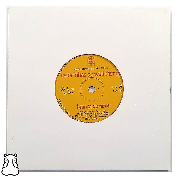 Compacto Ronaldo Batista Disney Branca de Neve 1969 Vinil