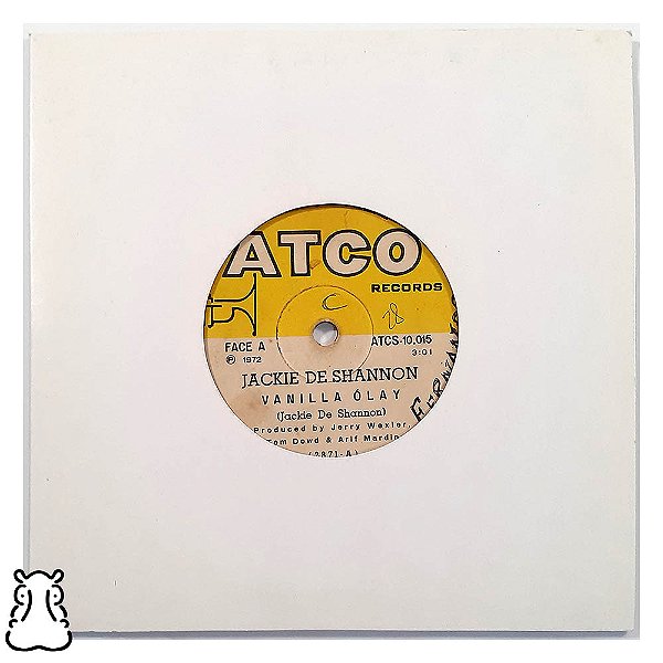 Compacto Jackie De Shannon - Vanilla 'Olay - 1972 Vinil - Hm