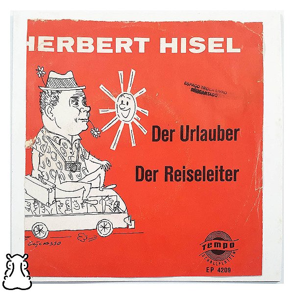 Compacto Herbert Hisel Der Urlauber 1966 Vinil Importado