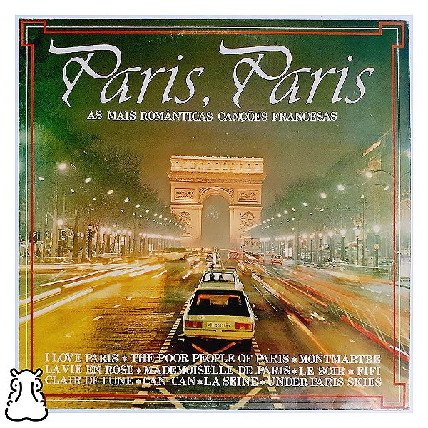 LP 101 Strings Paris Românticas Canções Francesas 1985 Vinil