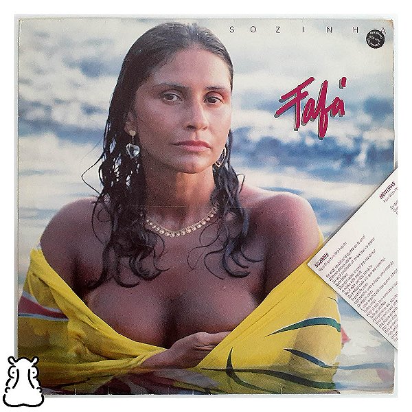 LP Fafá de Belém - Sozinha - 1988 - Vinil Com Encarte - Hm