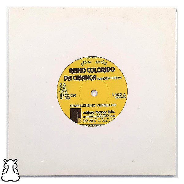 Compacto Reino Colorido Criança Chapeuzinho Vermelho Vinil