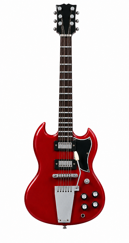 Miniatura Guitarra - Collection Salvat Ed. 80 Gibson SG - Hm