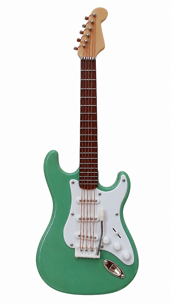 Miniatura Guitarra Salvat Ed. 60 - Fender Stratocaster - Hm