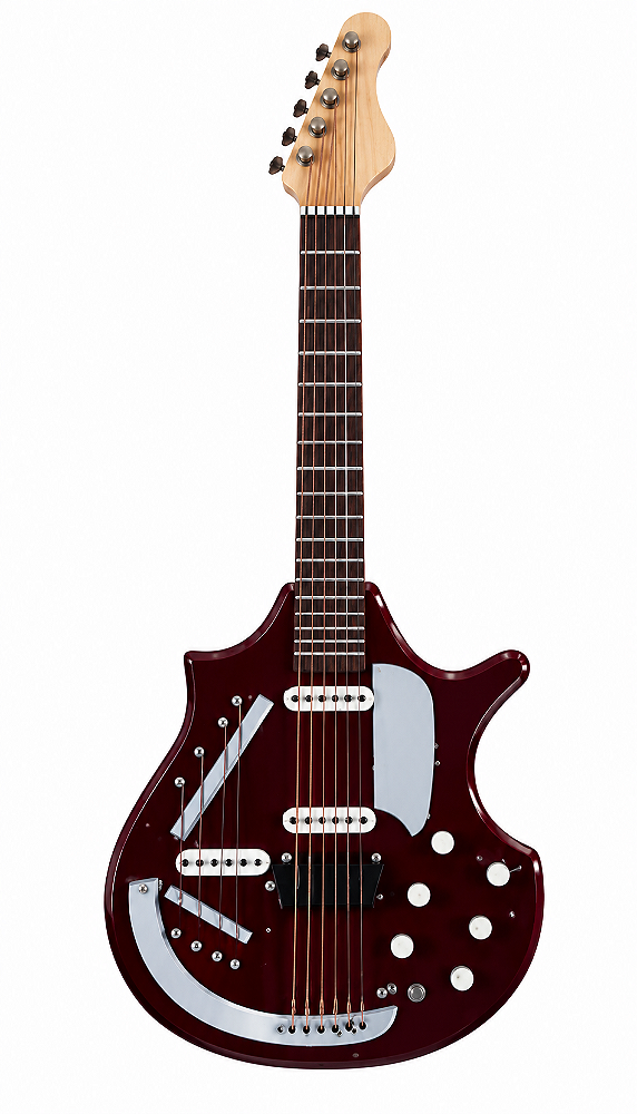 Miniatura Guitarra Cítara Gittler - Salvat Ed. 50 - Hm