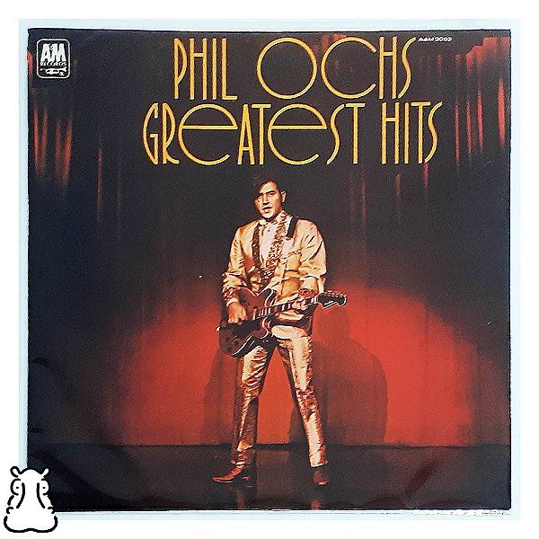 LP Phil Ochs - Greatest Hits - 1970 - Disco Vinil Mono - Hm