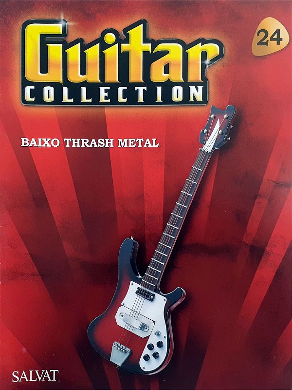 Miniatura Salvat Ed 24 Baixo Thrash Metal Revista Suporte Hm