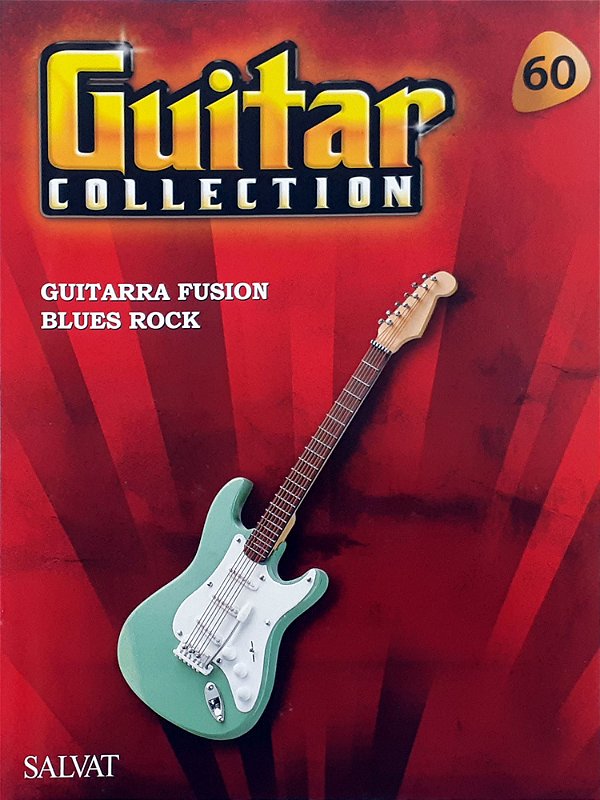 Miniatura Guitarra Salvat Ed. 60 Fender Revista Suporte - Hm