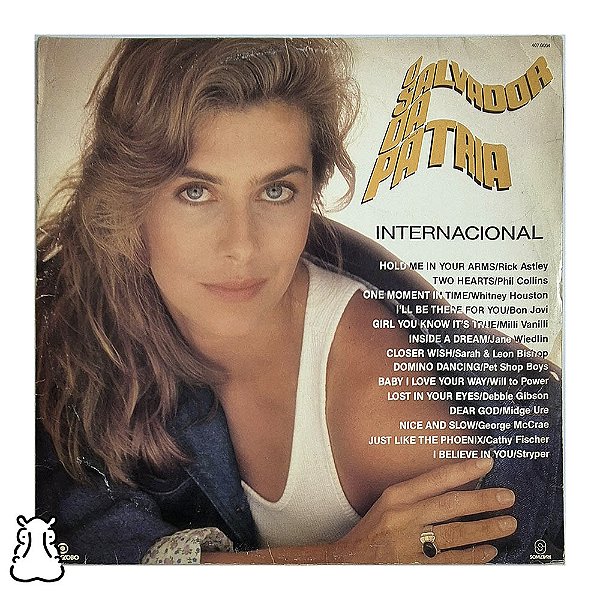 LP Novela O Salvador da Pátria Internacional 1989 Vinil - Hm