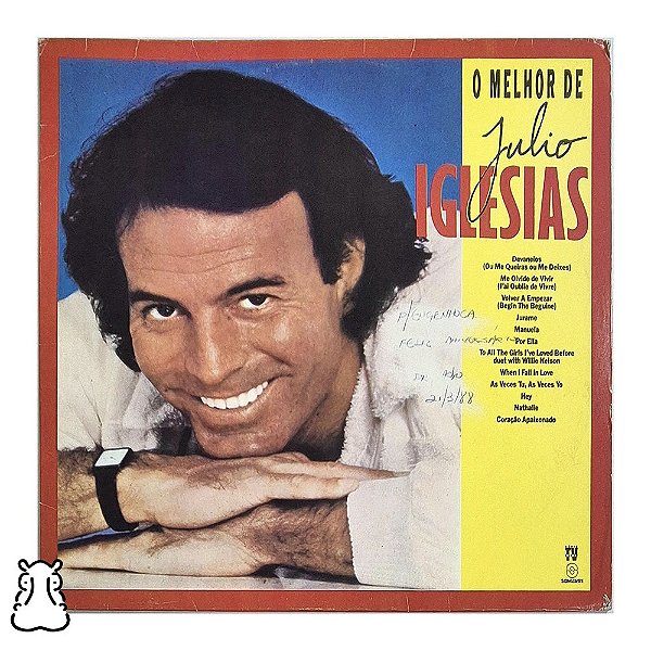 LP Julio Iglesias - O Melhor de Julio Iglesias - Vinil - Hm
