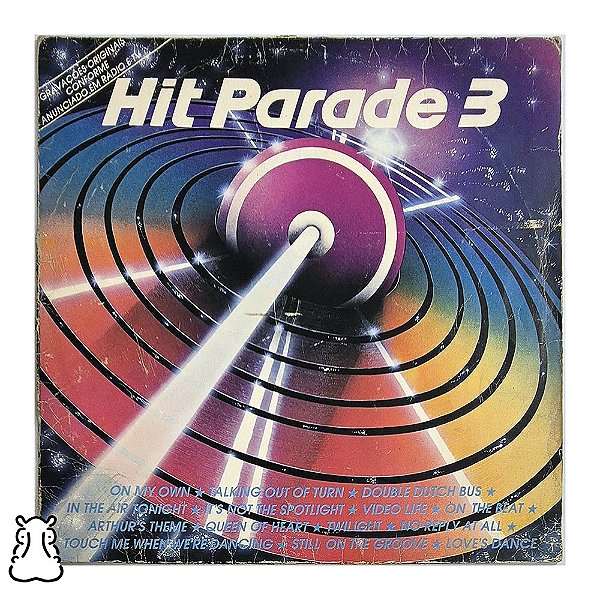 LP Hit Parade 3 - Coletânea Pop 1981 - Disco de Vinil - Hm