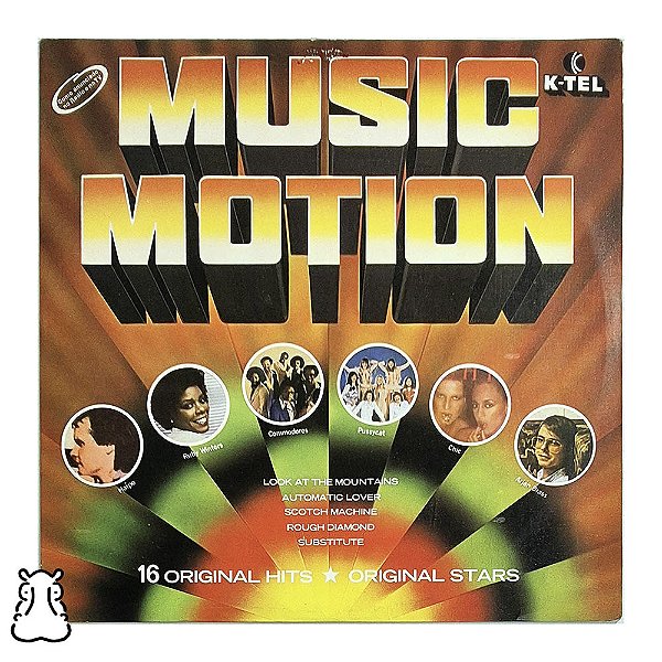 LP Music Motion - K-Tel - Coletânea 1978 - Disco Vinil - Hm