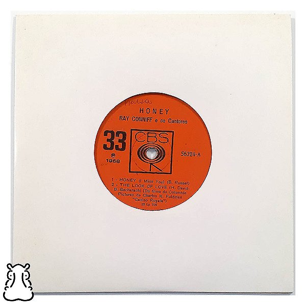 Compacto Ray Conniff - Honey - 1968 - Disco de Vinil - Hm