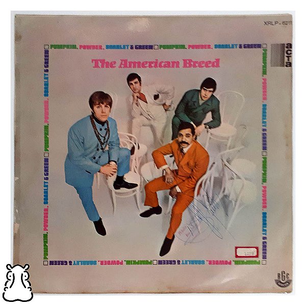 Lp The American Breed Pumpkin, Powder Scarlet & Green Vinil