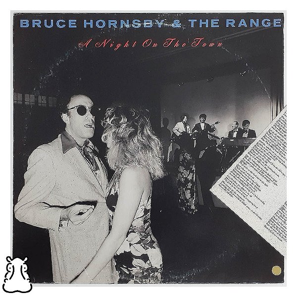 Lp Bruce Hornsby The Range Night On Town Vinil 1990 Encarte