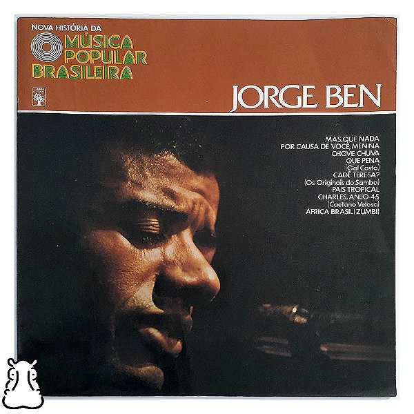 LP Jorge Ben - Nova História da MPB - 1977 Disco Vinil - Hm