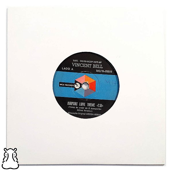 Compacto Vincent Bell Airport Love Theme Marilyns 1970 Vinil