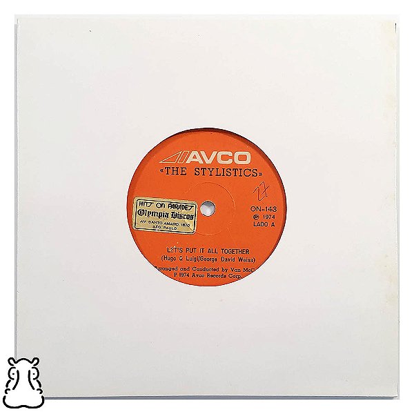 Compacto The Stylistics Let's Put It All Together 1974 Vinil