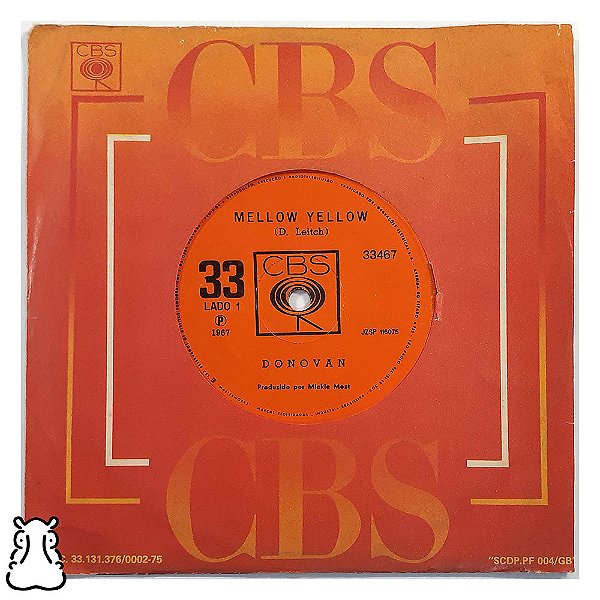 Compacto Donovan - Mellow Yellow - 1967 - Disco Vinil - Hm