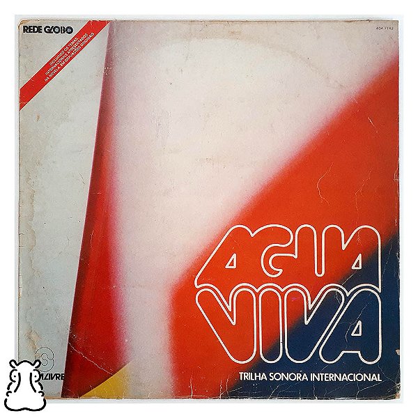 Lp Novela Água Viva - Internacional Disco De Vinil 1980