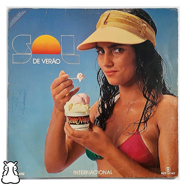 LP Novela - Sol de Verão - Internacional - 1983 - Vinil - Hm
