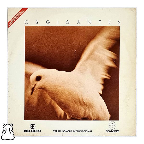 LP Novela - Os Gigantes - Internacional - 1979 - Vinil - Hm