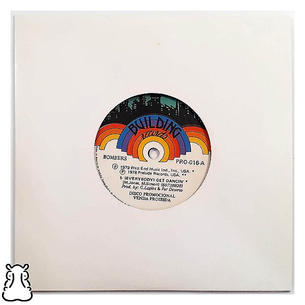 Compacto Bombers Sticky Fingers Everybody Get Dancin Vinil