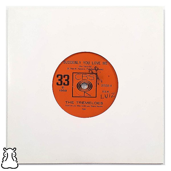 Compacto The Tremeloes Suddenly You Love Be Mine 1968 Vinil