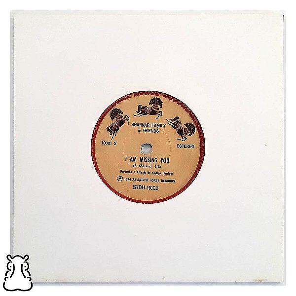 Compacto Shankar Family Friends I Am Missing You 1974 Vinil
