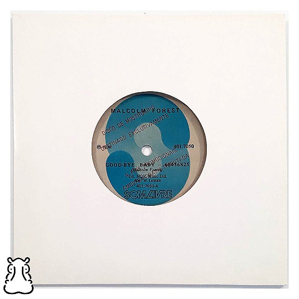 Compacto Malcolm Forest - Good-Bye, Baby 1978 Vinil Amostra