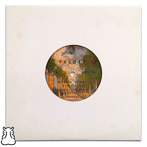 Compacto Foghat - What a Shame / Helping Hand - 1973 - Vinil