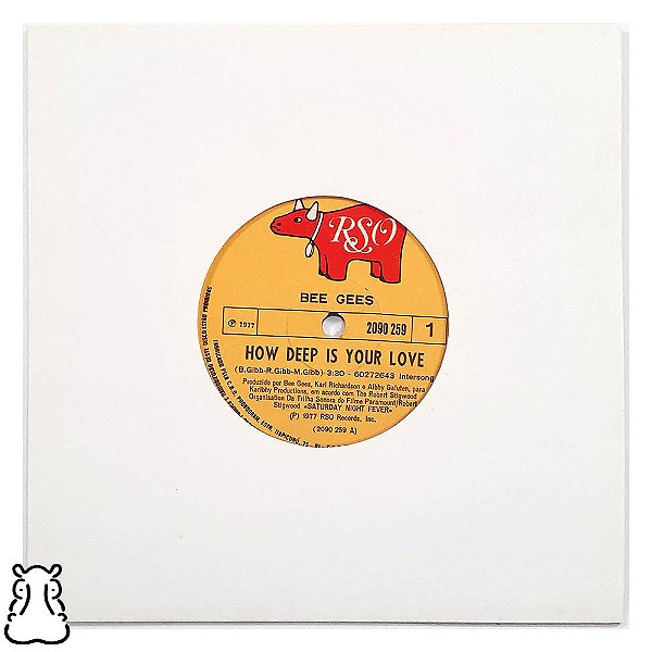 Compacto Bee Gees - How Deep Is Your Love - 1977 Vinil - Hm