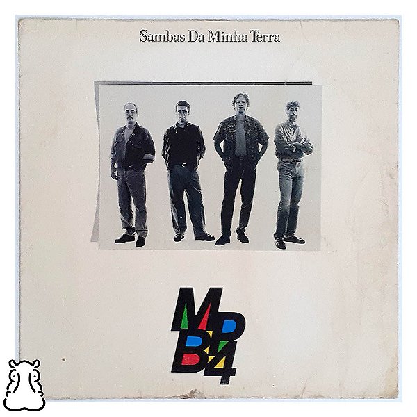 LP MPB4 - Sambas da Minha Terra - 1991 - Disco de Vinil - Hm