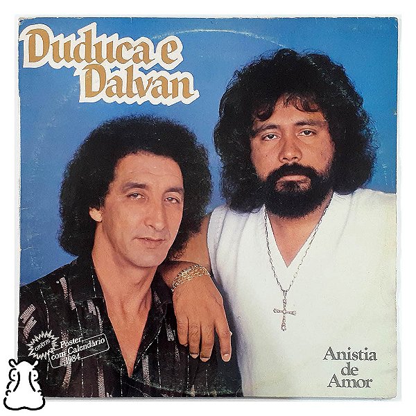 LP Duduca e Dalvan - Anistia de Amor - Vinil - Encarte - Hm