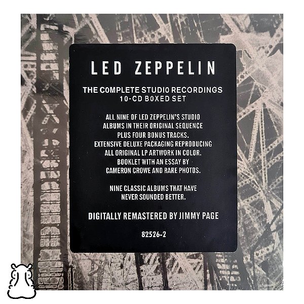 Box 10 CDs Led Zeppelin The Complete Studio Recordings - Hm