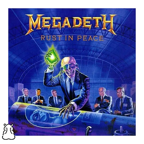 CD Megadeth - Rust In Peace - Novo Lacrado - Importado - Hm