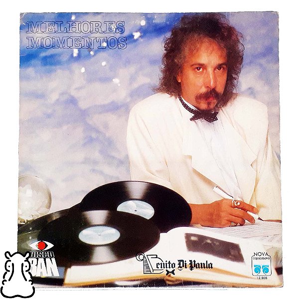 LP Benito di Paula - Melhores Momentos - 1987 - Vinil - Hm