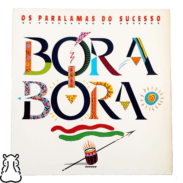 LP Paralamas do Sucesso - Bora Bora - Vinil Encarte 1988
