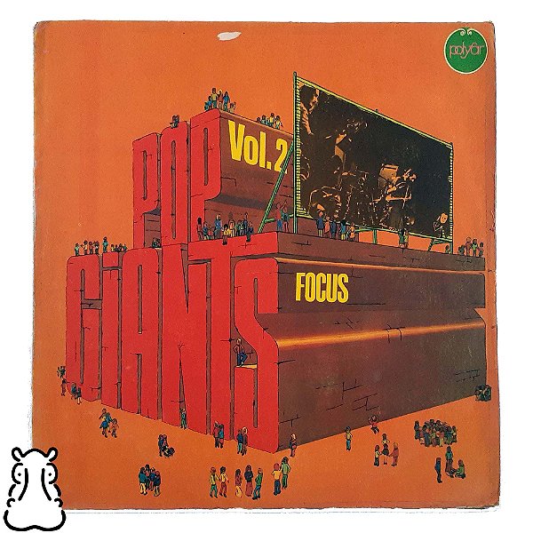 LP Focus - Pop Giants Vol. 2 - 1974 - Disco de Vinil - Hm