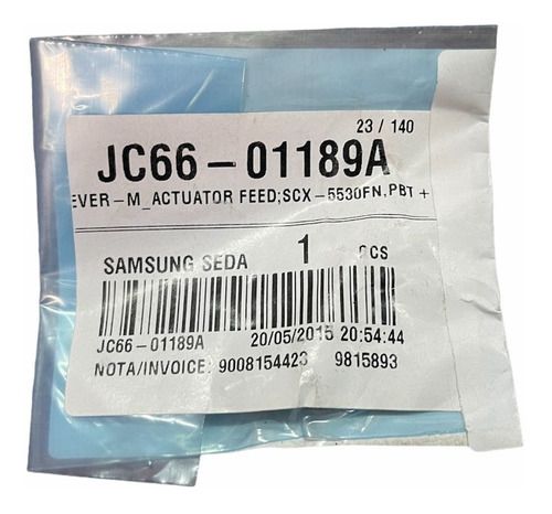 Atuador Nivel Alimentacao Pp Samsung Scx5835 Jc66-01189a