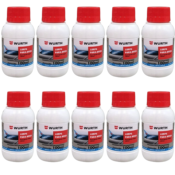 Limpa Parabrisa Wurth 100ML 10 UNID
