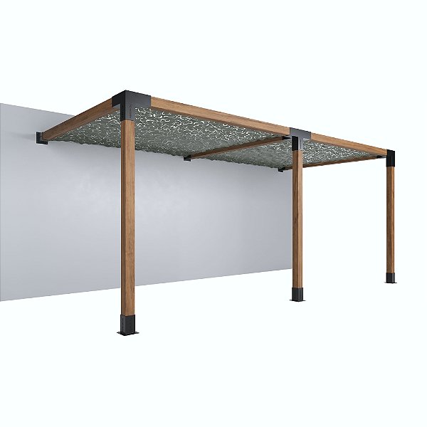 Pergofacil DoubleDeck 3x6m 4" Teto Arena