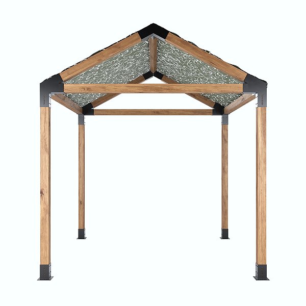 Pergofacil Luxury 3x3m 4" Teto Arena